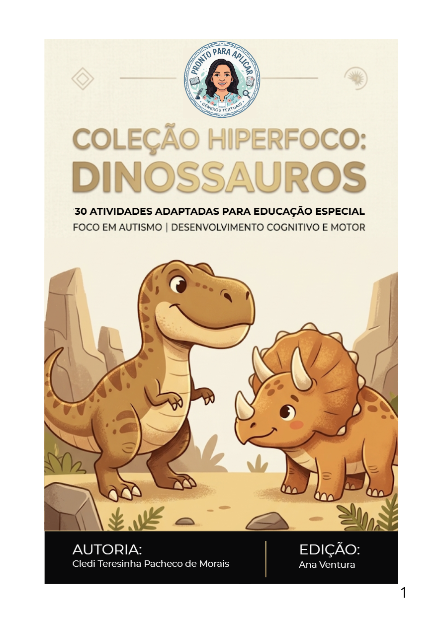 Coleção Hiperfoco: Dinossauros - VOLUME I